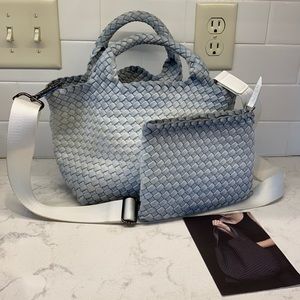 Naghedi hand dyed spec edition St Barths mini tote